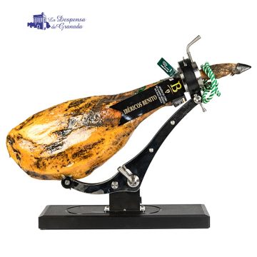 "Jamón Cebo Campo Ibérico 50% Raza Ibérica - (MAS GRANDE) 9 Kg Aprox de Sabor de Salamanca en Cada Loncha"