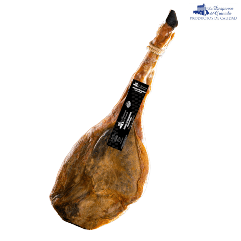 Jamón La Despensa Etiqueta Negra – Excepcional Selección de 8 Kg Aproximadamente, Proveniente de la Serranía de Ronda