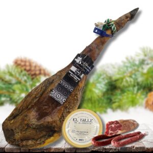 Lote nº11 Navideño Gourmet: Jamón Platino, Cabecero, Queso Semicurado, Chorizo y Salchichón – ¡El Sabor de la Tradición para Celebrar estas Fiestas! 🎉🎄