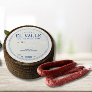 Lote nº16 Navideño Queso Semicurado de 3 kg, Salchichón y Chorizo – ¡Sabor y Tradición para tus Celebraciones! 🎉🧀