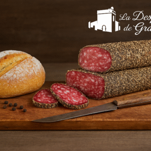 Salchichon de Lomo de Cerdo a la Pimienta Dulce 1.2 kg  Aprox
